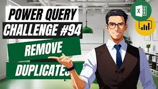 Remove Duplicates Across Columns in Excel | Power Query Challenge 94