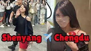 #zhaolusi Fancam Update 240929 | Shenyang ✈️ Chengdu