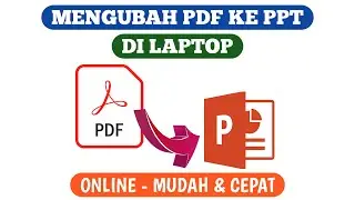 Cara mengubah pdf ke ppt