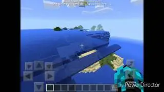 Цунами в minecraft PE без модов! Всего две команды!