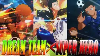 DLC Players versus Super Heroes (The Seven)| Captain Tsubasa: Rise Of New Champions