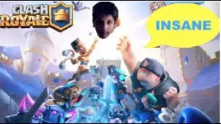 How to win a match in a single push || CLASH ROYALE GAMEPLAY