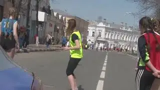 76 областная эстафета. Забег школ ( с 25 по 50 места в 2018 году). Ульяновск, 27 апреля 2019