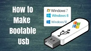How to make USB Pen Drive Bootable for Windows 7 | 8 | 10 |  - Hindi