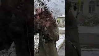 ПОИГРАЛИ В СНЕЖКИ С МЛАДШИМ БРАТОМ😵❄️