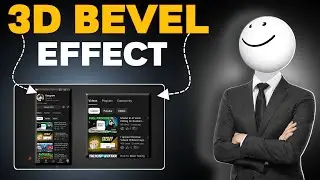 How To Make 3D Bevel Effect in Mobile Tutorial | Advance video Editing