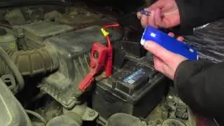 Запуск двигателя с пуско-зарядным устройством «АвтоСтарт»