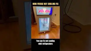 Red Bull Mini Fridge not Cooling Fix #minifridge #fridgenotcooling #refrigeratorrepair