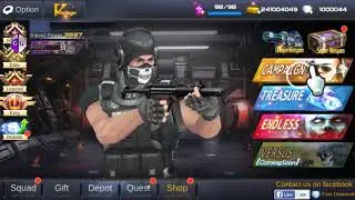 Gun War: Shooting Games (Android) Gold and Diamond Hack 2019