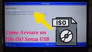 Come Avviare un File ISO Senza USB