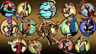 All Old Characters In Shadow Fight 2
