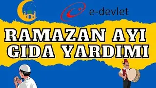 BELEDİYE RAMAZAN YARDIMI YAPMAK / E-DEVLETTEN RAMAZAN YARDIM BAŞVURUSU NASIL YAPILIR 2023