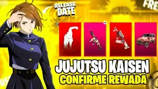 Free Emotes & Other Reward | Jujutsu Kaisen All Confirm Reward | Jujutsu Kaisen Release date | pubgm