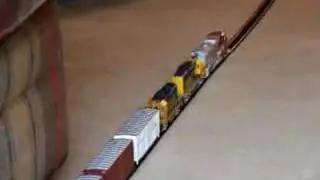 Santa Fe HO train - 3 Engines with Rinhanna's Umbrella