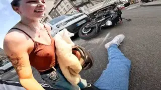 IL SE CRASH !😱MOTARDS FRANÇAIS vs QUOTIDIEN #297