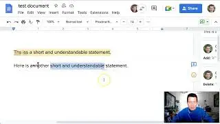 Google Docs tip -- best way to help edit is by adding direct suggestions instead of comments