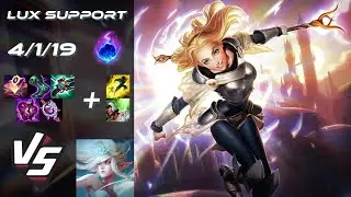 SUPPORT Lux vs Janna - EU Grandmaster Patch 14.17