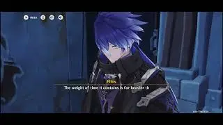 Flins talking about his hobbies in Genshin impact 