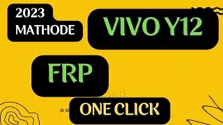 vivoy12 frp unlock new mathod 2023