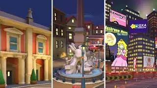 Mario Kart Tour - Rome Avanti 1 & 2 + Moonview Highway Gameplay (HD)