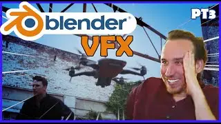3D Modeling an Image in Blender - pt. 3 | CGI Drone