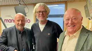 Jeroen Wats and Bill Dale discuss marine plastics live on Mannin Line