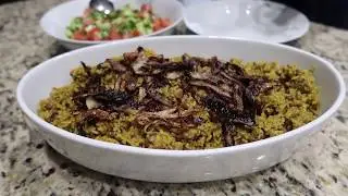 Mama's Vegetarian Delight! *Imjadara Arabic Dish*