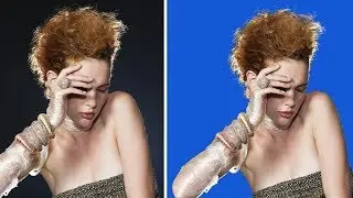 How to Cut Out Hair with the Layer Channels in Photoshop | Photoshop Tutorial