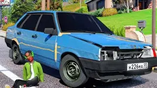 Обзор на ваз 21099 GTA 5 KAZKAZ V2