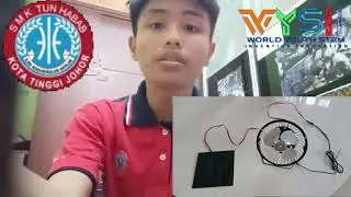 WYSII 2024|KIPAS MINI SOLAR| SMK TUN HABAB,JOHOR,MALAYSIA