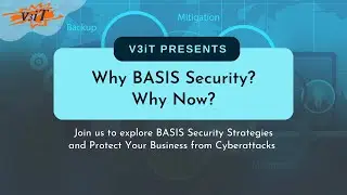 V3iT Webinar - Why BASIS Security? Why Now?