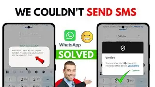 We couldn’t send an sms to your number. Please check your number and try again in 1 hour - Solve ✅🤩