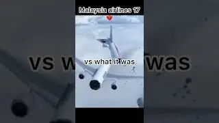 Malaysia airlines 17 💔 #shorts