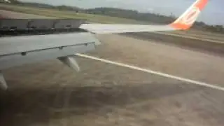 Pouso Boing 737-800 no Rio de Janeiro