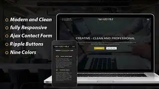 WASSABI - Material Design Agency Template | Themeforest Website Templates and Themes