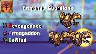 Terraria Calamity Mod - RAD Mode Profaned Guardians