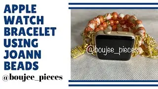 HOW TO MAKE BRACELETS FOR A APPLE WATCH| DIY JEWELRY