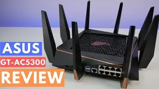 ASUS ROG GT-AC5300 WiFi Router REVIEW (2020) || Best WiFi Router