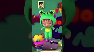 Пять Маленьких Монстров Песня Для Детей #shorts #fun #rhymes #fivelittlemonsters