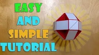 How to Solve Rubik's snake Cube Puzzle into a Ball