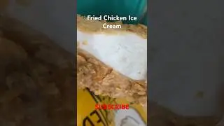 Fried Chicken Ice Cream / #minorsmajor #food #icecream #stlouis