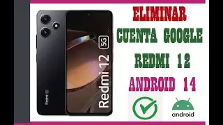 Quitar saltar  Cuenta Google// saltar FRP XIAOMI REDMI 12. 