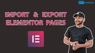How to Import & Export Elementor pages