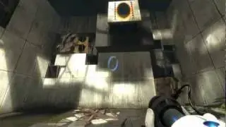 Portal 2 walkthrough HD (Chapter 1 - Level 6) Прохождение