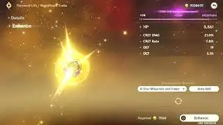 50 CRIT VALUE ARTIFACT ENHANCEMENT