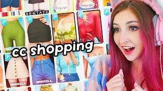I Went CC Shopping in Sims 4