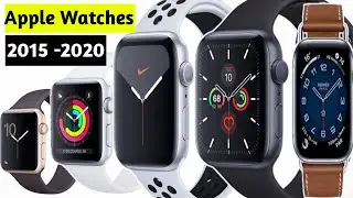 Evolution of Apple Watch 2015 - 2020 | History of Apple watch series, Documentary