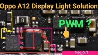Oppo A12 Display Light Problem Solution | Oppo Display Graphics Problem Fixit | Oppo No Display