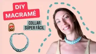 🔴 𝗗𝗜𝗬 𝗠𝗔𝗖𝗥𝗔𝗠É: COLLAR rápido y fácil  @degrenette