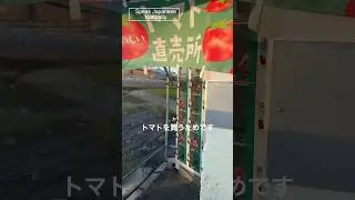 Vegetable Vending Locker in rural Japan